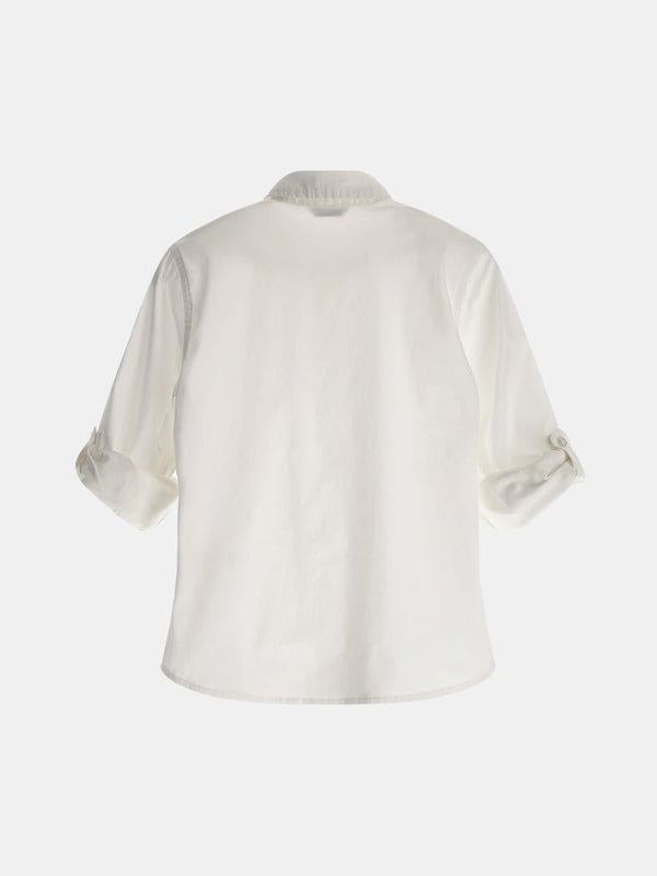 GUESS STR. POPLIN ADJ. LS SHIRT