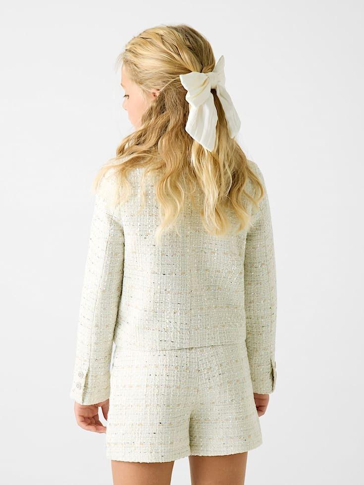 GUESS TWEED LS JACKET