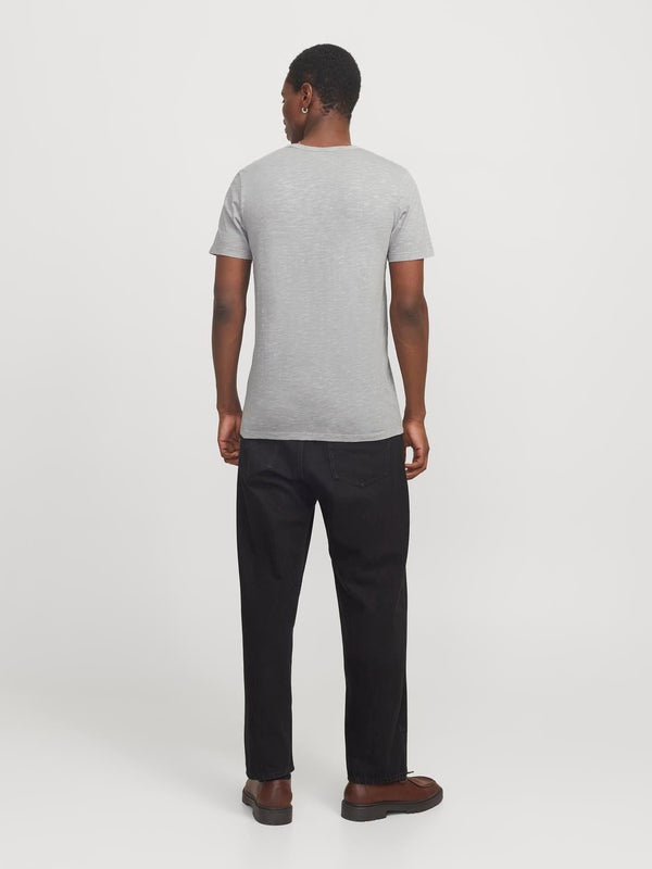 JACK AND JONES JJESPLIT NECK TEE SS NOOS