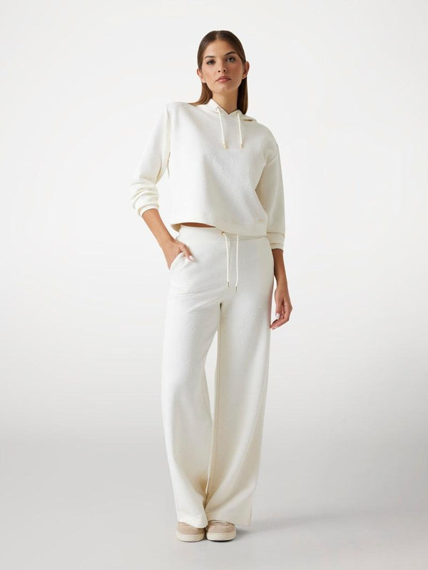 GUESS 3D PEONY WIDE LENG PANTS