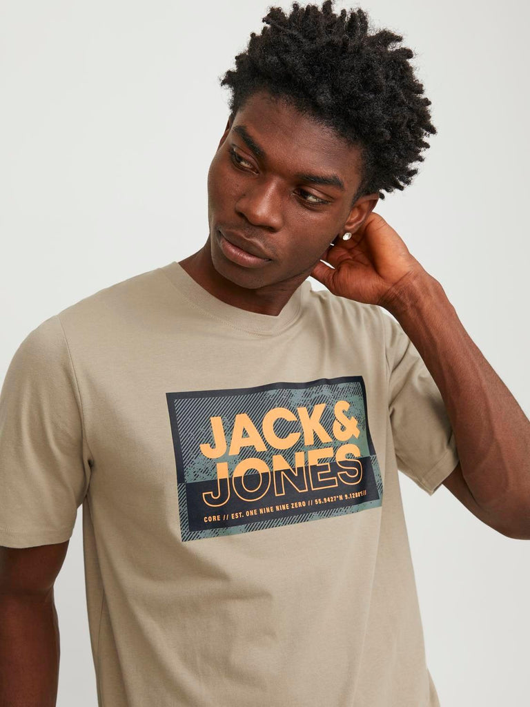 JACK AND JONES JCOLOGAN TEE SS CREW NECK SS24