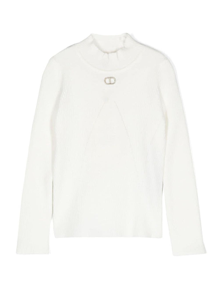 TWINSET LUPETTO REGULAR IN MAGLIA