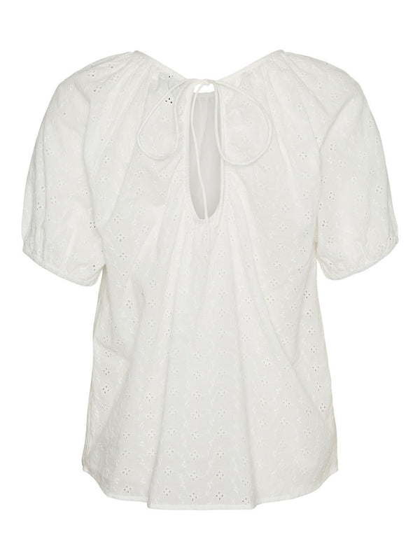 VERO MODA VMMONI ANGLAISE SS TOP WVN