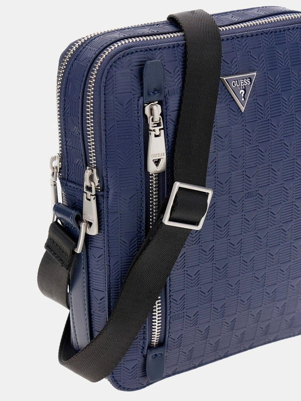 GUESS TORINO CROSSBODY DOUBLE ZIP