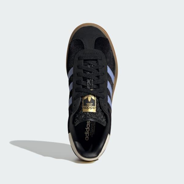 ADIDAS ORIGINALS GAZELLE BOLD J      CBLACK/BLUSPA/WONWHI