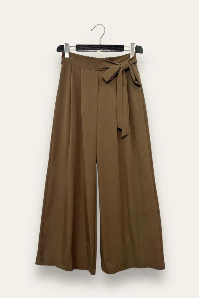 LOVEme Pantalone a gamba larga con fusciacca