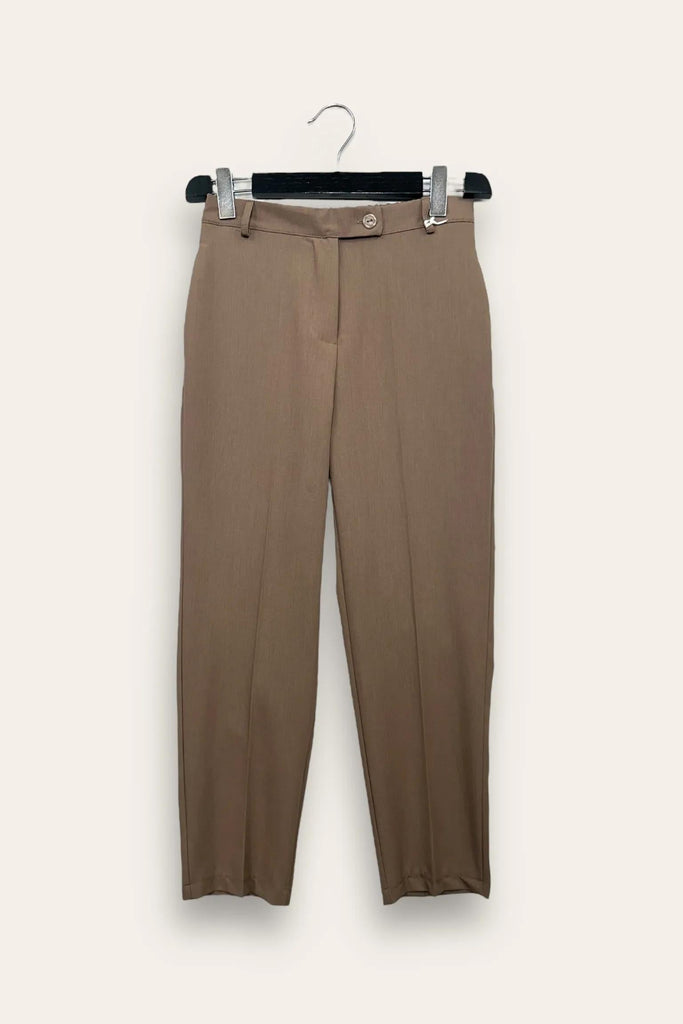 LOVEme Pantalone a sigaretta, elastico retro vita