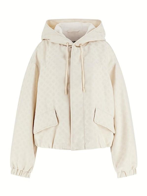GUESS PEONY AOP FULL ZIP JACKET