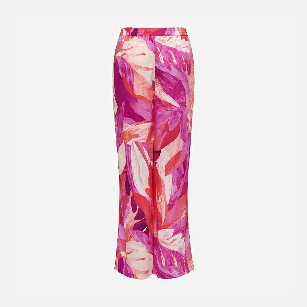 ONLY ONLALMA LIFE POLY PALAZZO PANT AOP