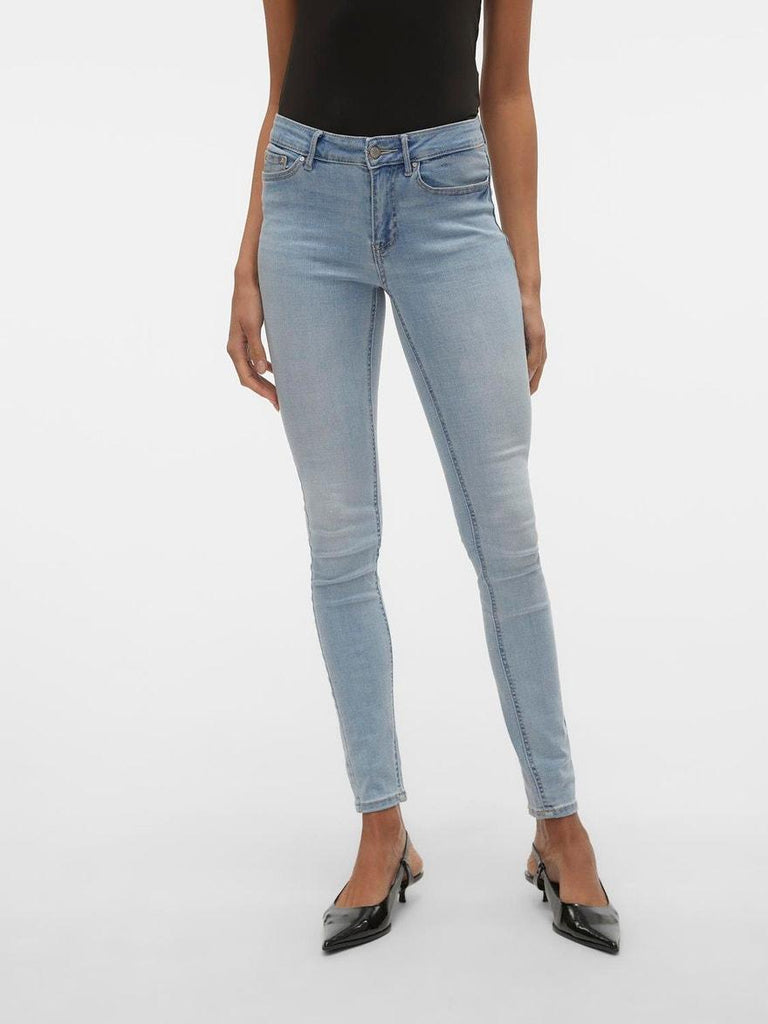 VERO MODA VMFLASH MR SKINNY JEANS LI3102 GA NOOS