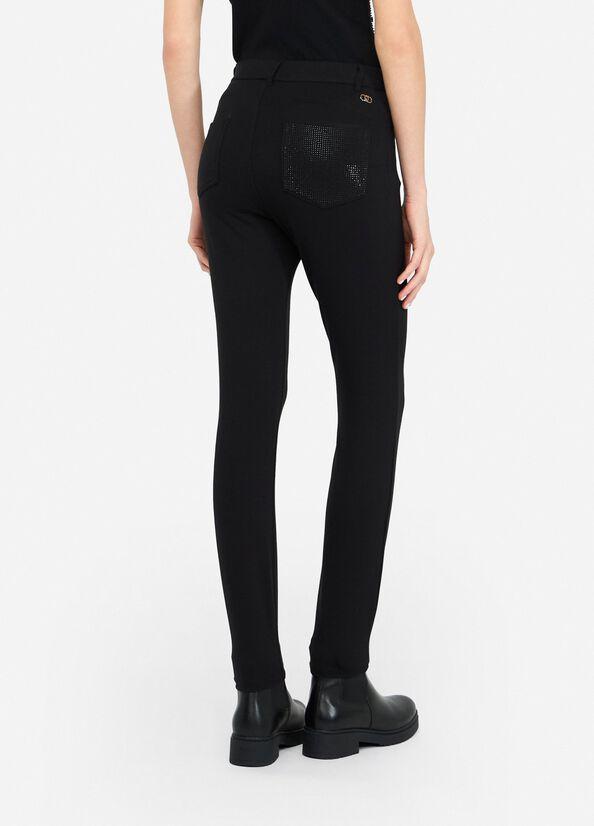 LIU JO ECS PANT.JERSEY LUNGO