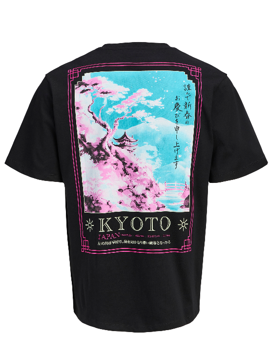 JACK AND JONES JORBRADLEY KYOTO TEE SS C.N STMSS25