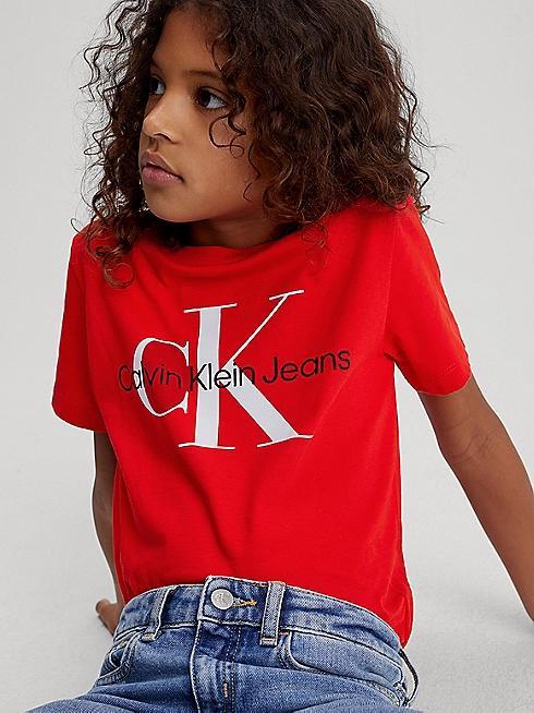 CALVIN KLEIN JEANS CK MONOGRAM SS T-SHIRT