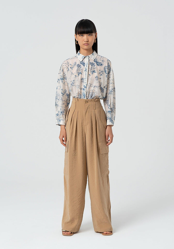 FRACOMINA CARGO PANT BEIGE