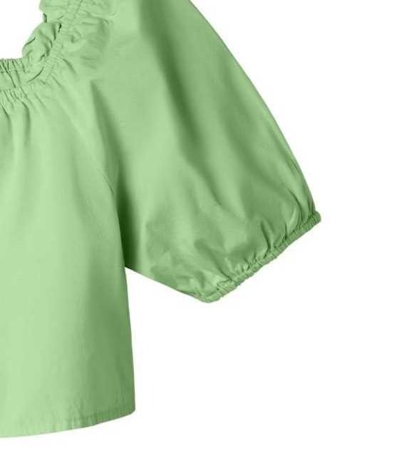 NAME.IT NKFFABOW CROPPED SS TOP