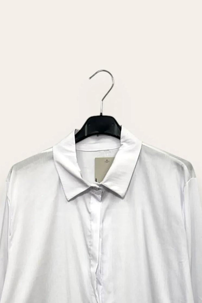 LOVEme Camicia over in tinta unita