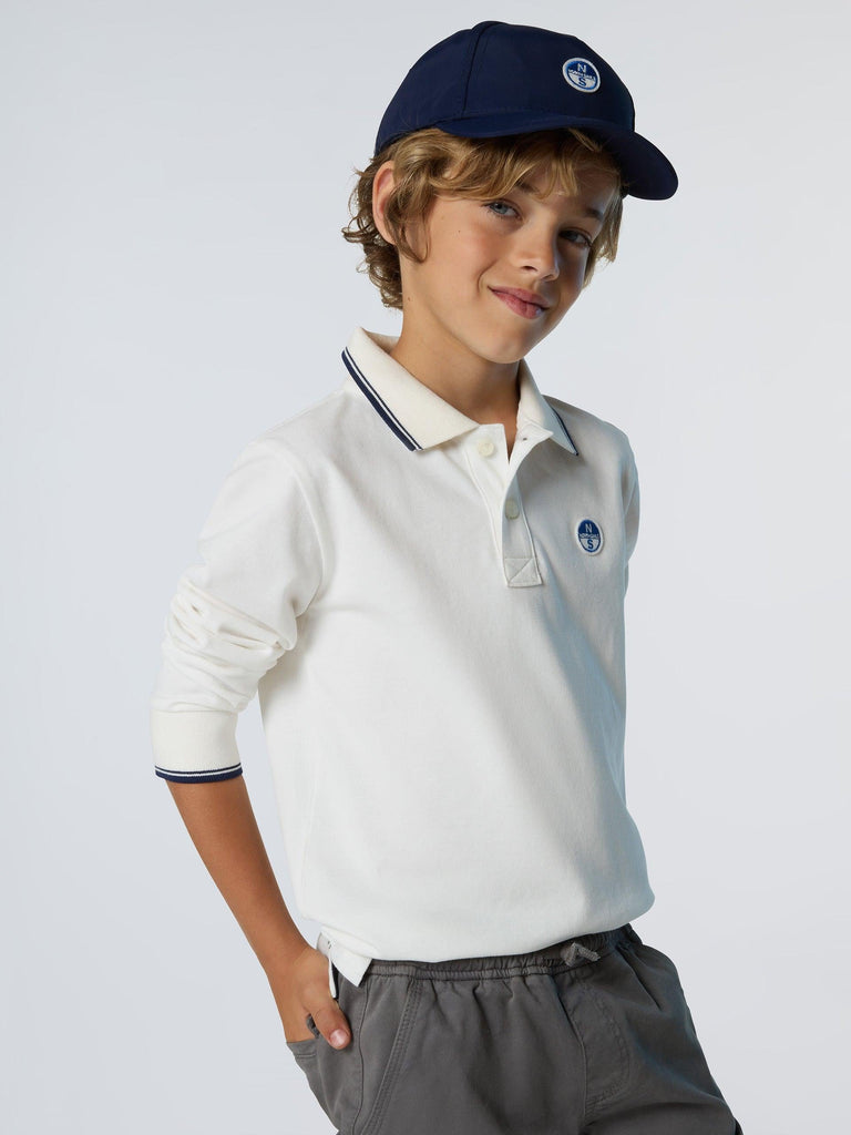 NORTH SAILS POLO LONG SLEEVE  W/LOGO