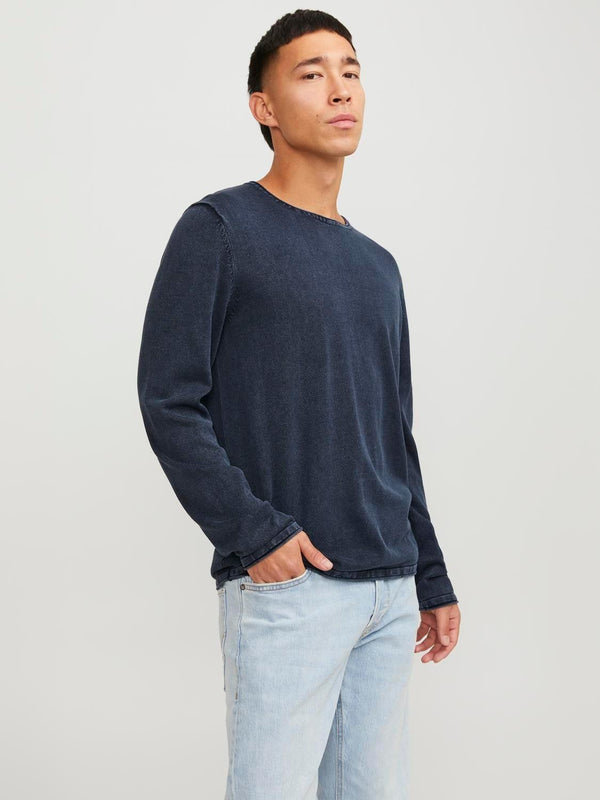 JACK AND JONES JJELEO KNIT CREW NECK NOOS