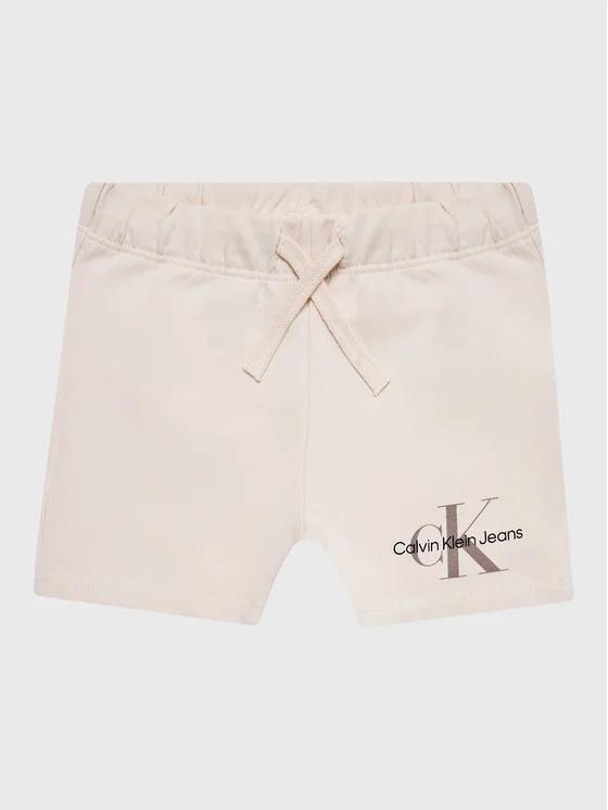 CALVIN KLEIN JEANS MONOGRAM LOGO SHORTS