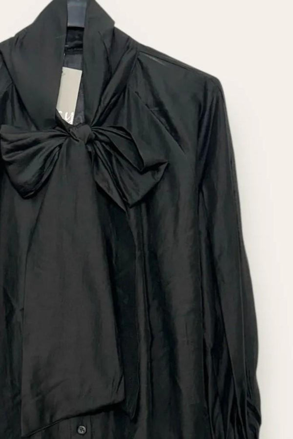 LOVEme Camicia  con fiocco sul collo