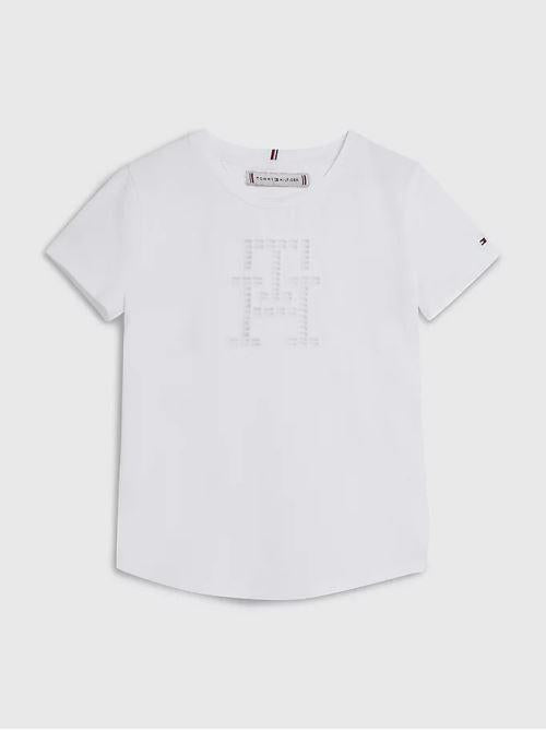 TOMMY HILFIGER MONOGRAM LOGO TEE S/S