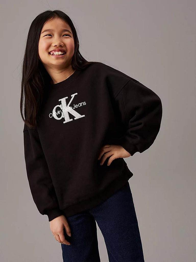 CALVIN KLEIN JEANS TEDDY MONOLOGO FLEECE CN