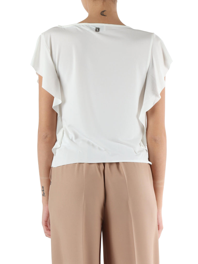 MARKUP BLUSA IN MAGLINA ELASTICZZATA