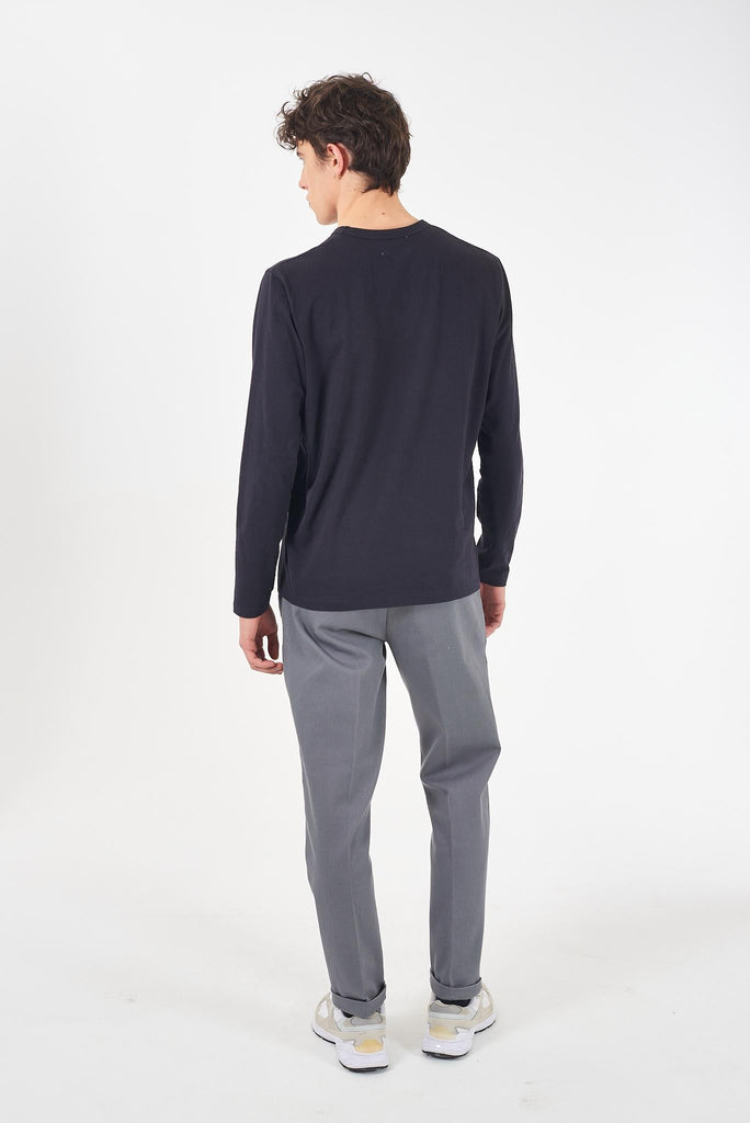 YES ZEE PANTALONE UOMO CHINOS PINCES, CAVIGLIA RISVOLTO