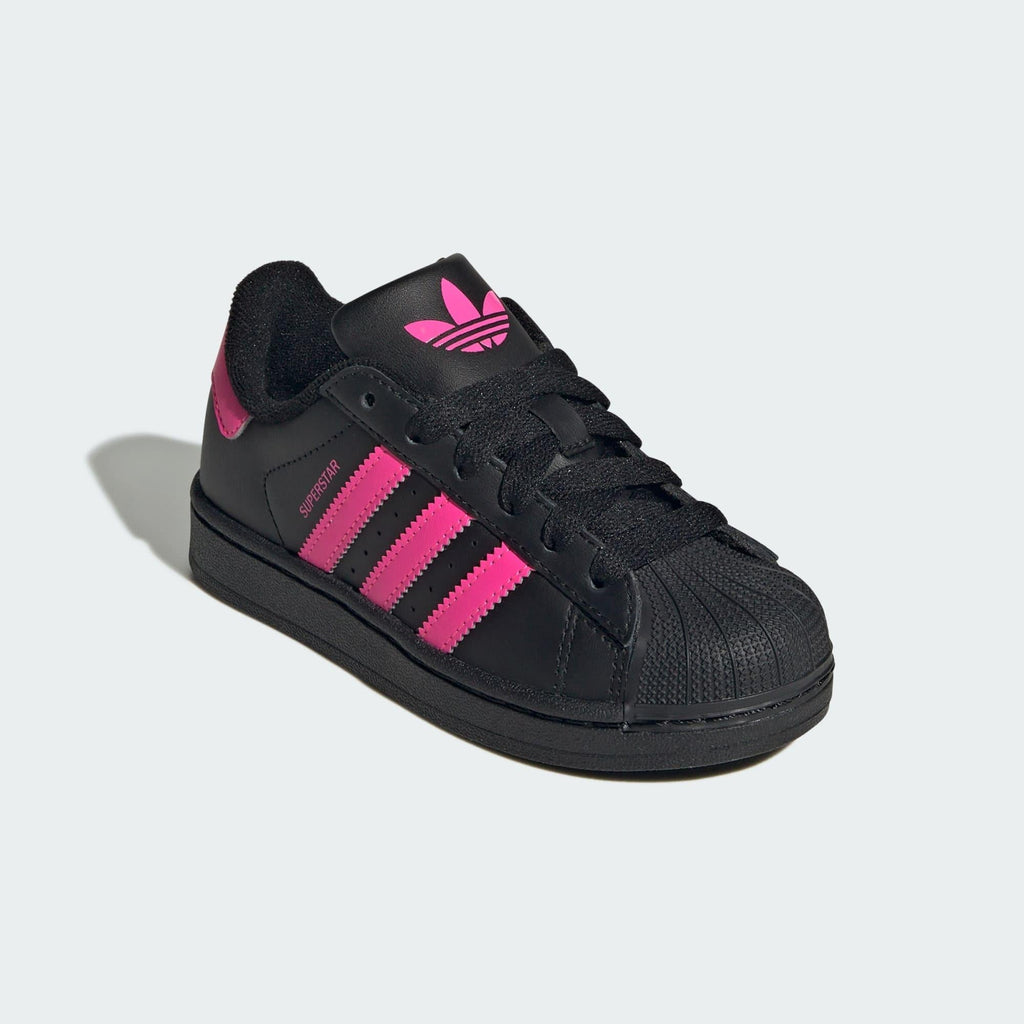 ADIDAS ORIGINALS SUPERSTAR II C      CBLACK/LUCPNK/CBLACK