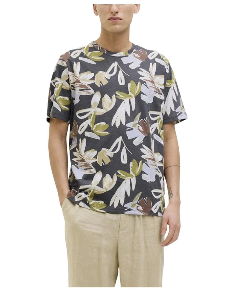 JACK AND JONES JORVARENNA AOP TEE SS CREW NECK