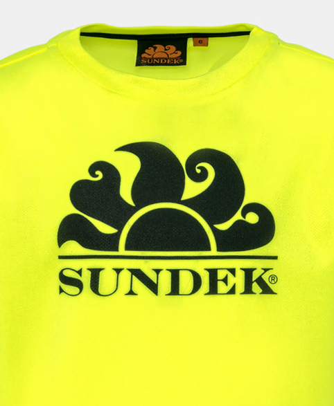 SUNDEK T-SHIRT LOGO DRY FIT