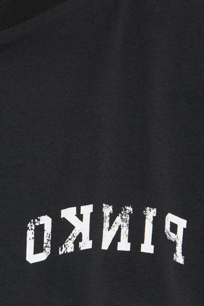 PINKO TORRONE T-SHIRT JERSEY MIRRORE