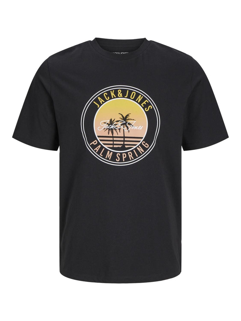 JACK AND JONES JJPALM TEE SS CREW NECK LN