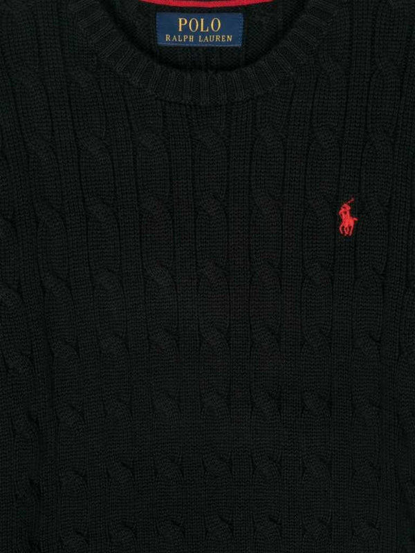 RALPH LAUREN LS CABLE CN-TOPS-SWEATER