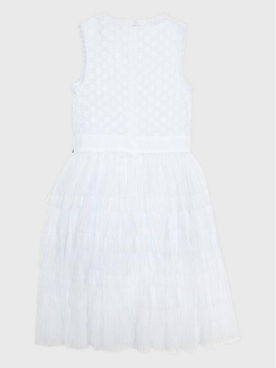 GUESS MIXED FABRIC SL DRESS_CEREMONY