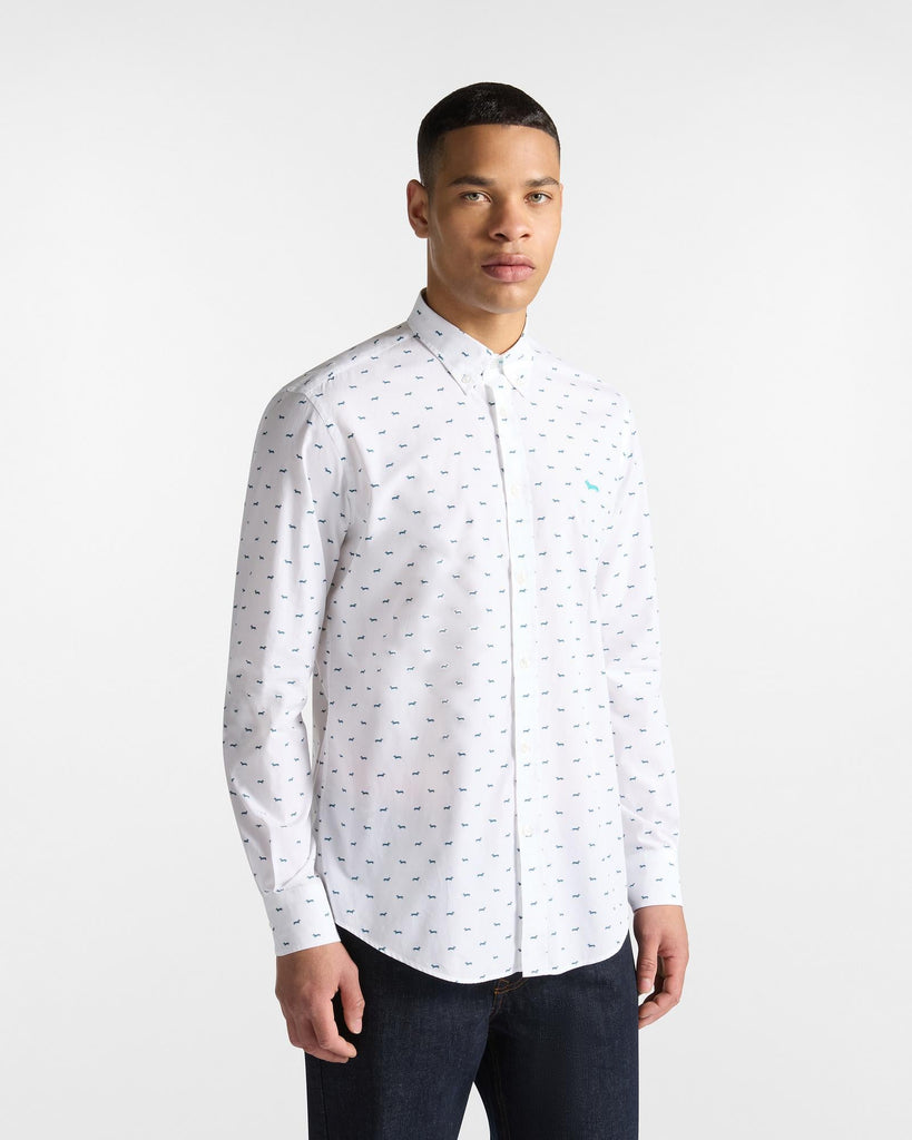 HARMONT & BLAINE CAMICIA MONOTESSUTO