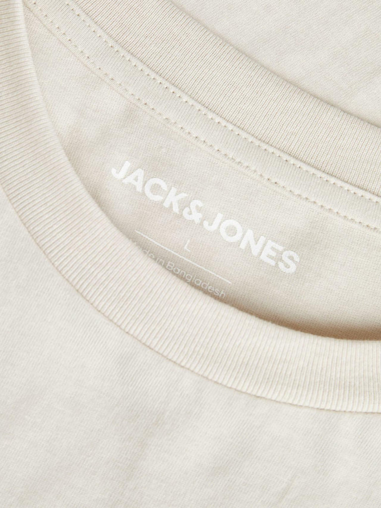 JACK AND JONES JJCHARGE PRINTED TEE SS CREW NECK LN