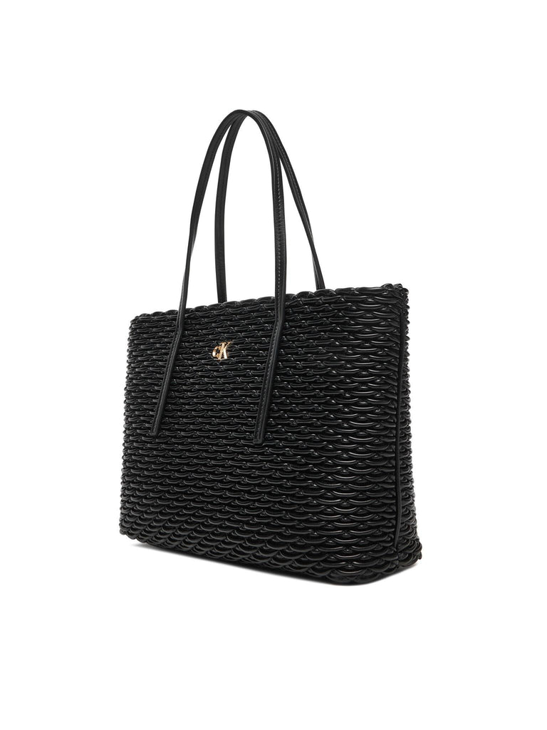 CALVIN KLEIN PLEATED TOTE