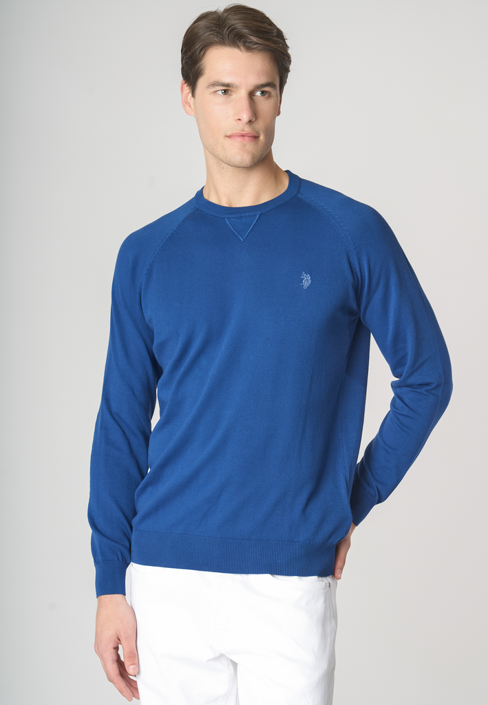 U.S. POLO ASSN LIN - PULLOVER RAGLAN CROW NECK