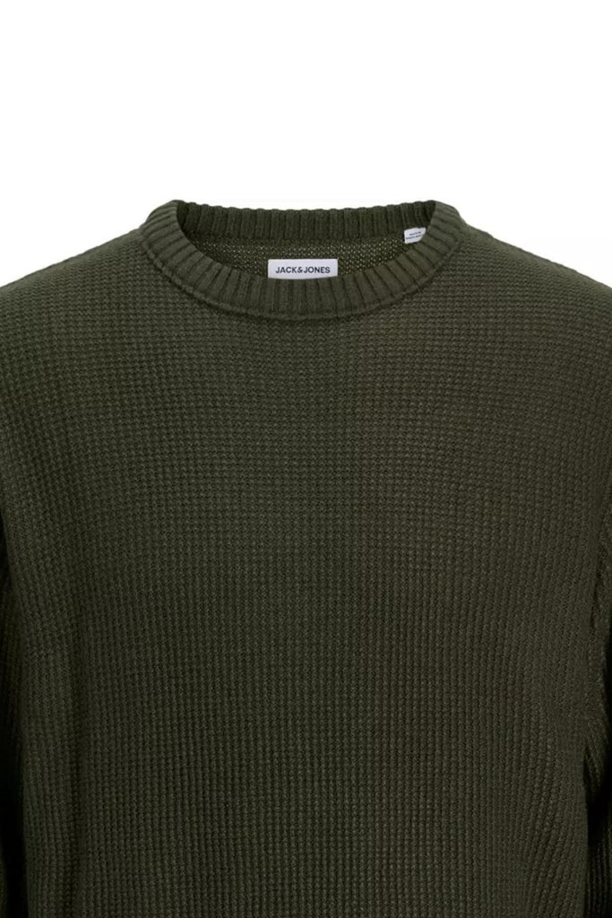 JACK AND JONES JJROY KNIT CREW NECK AW25