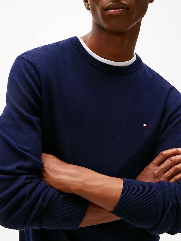 TOMMY HILFIGER PIMA ORG CTN CASHMER
