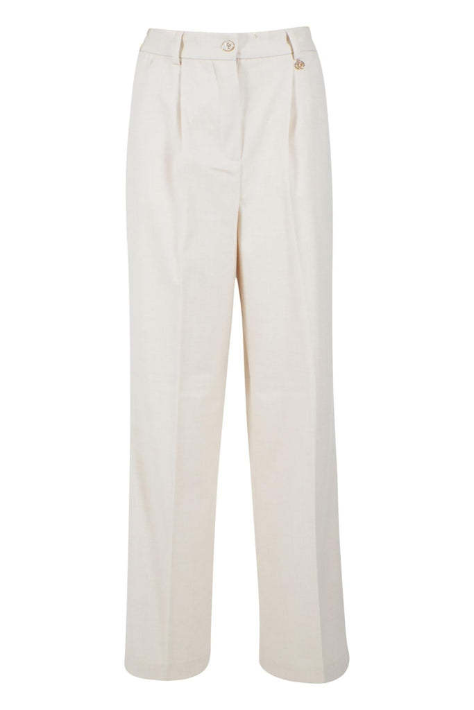 YES ZEE PANTALONE DONNA CHINOS CON ELASTICO VITA DIETRO
