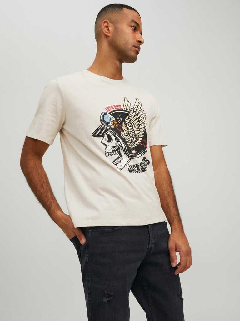 JACK AND JONES JORROXBURY TEE SS CREW NECK SN