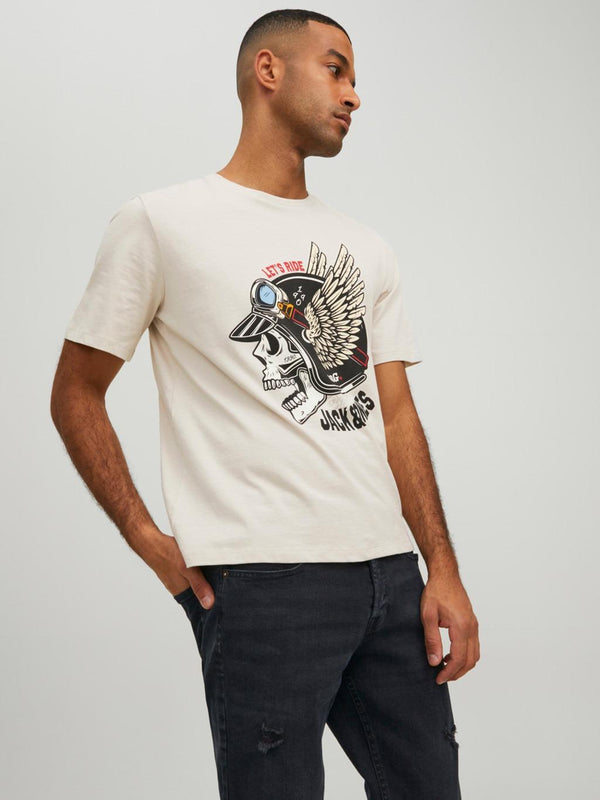 JACK AND JONES JORROXBURY TEE SS CREW NECK SN