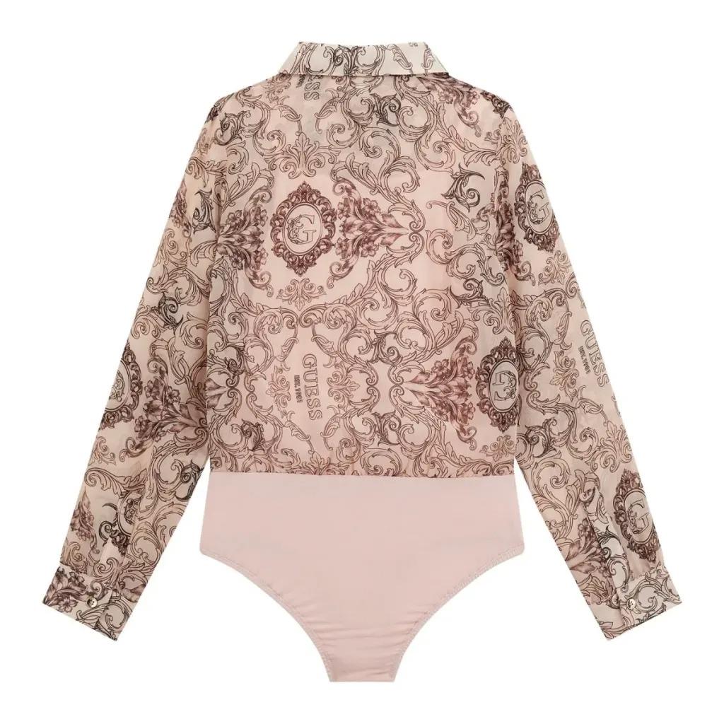 GUESS CHIFFON LS SHIRT_CER