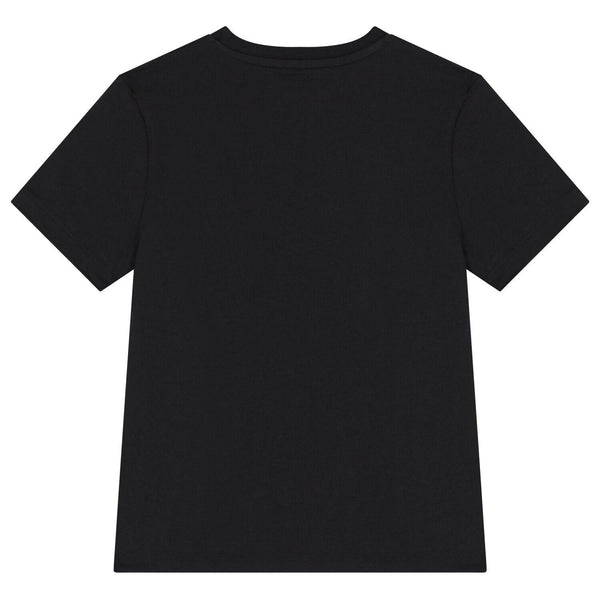 CALVIN KLEIN JEANS GRADIENT FLOCK LOGO SS T-SHIRT