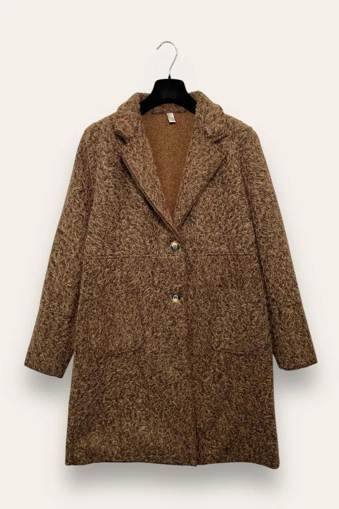 LOVEme Cappotto in lana cotta