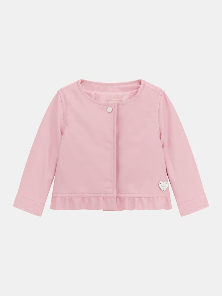 GUESS PU LEATHER LS JACKET