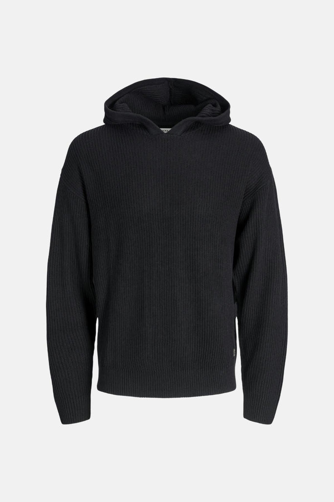 JACK AND JONES JJPANNEL KNIT HOODIE