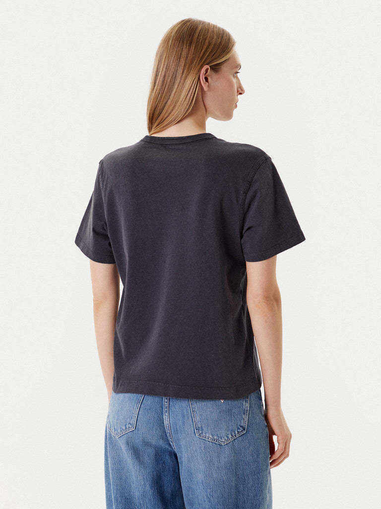 GUESS SS PALM PRINT WASHED TEE